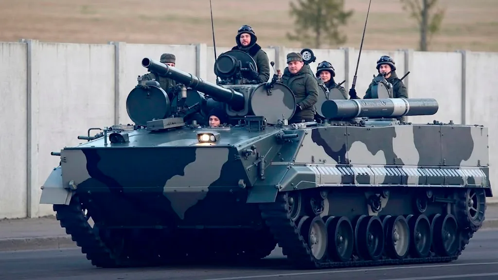 БМП-3 — боевая машина пехоты, дополнительный ракурс