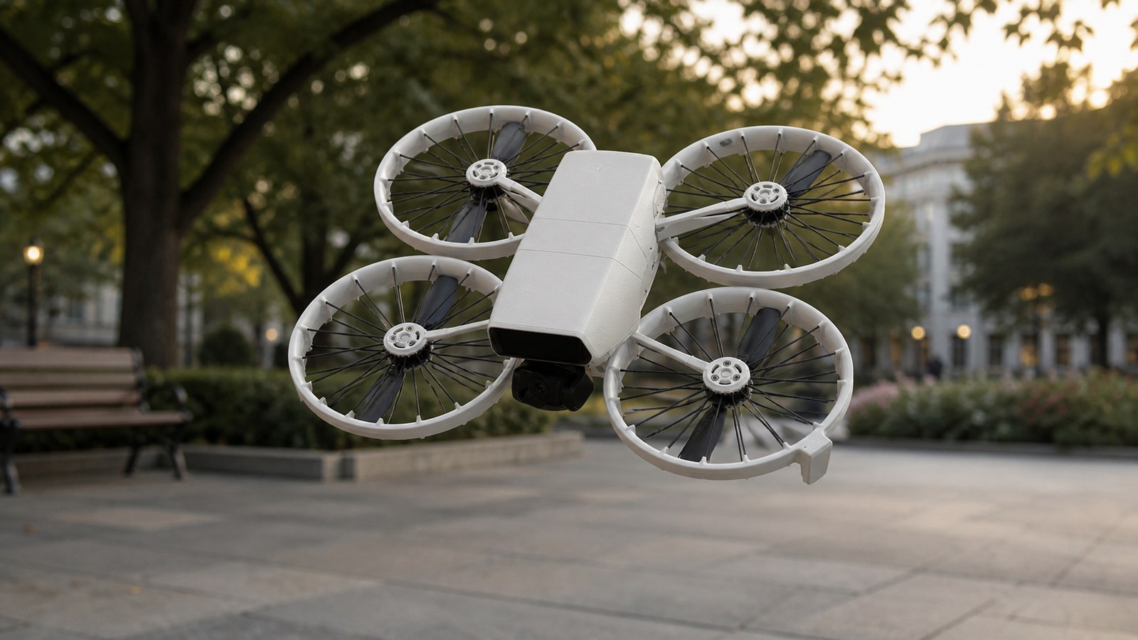 DJI Flip — Складной коптер 249 г в защитных кольцах: снимать себя и учиться летать