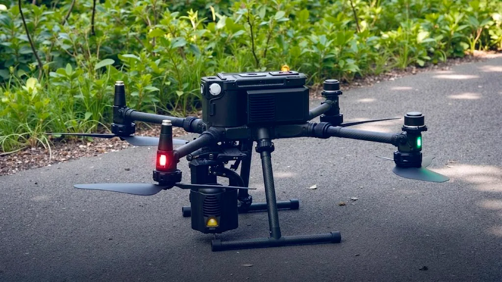 DJI Matrice 350 RTK — тяжёлый ударный мультикоптер, деталь конструкции