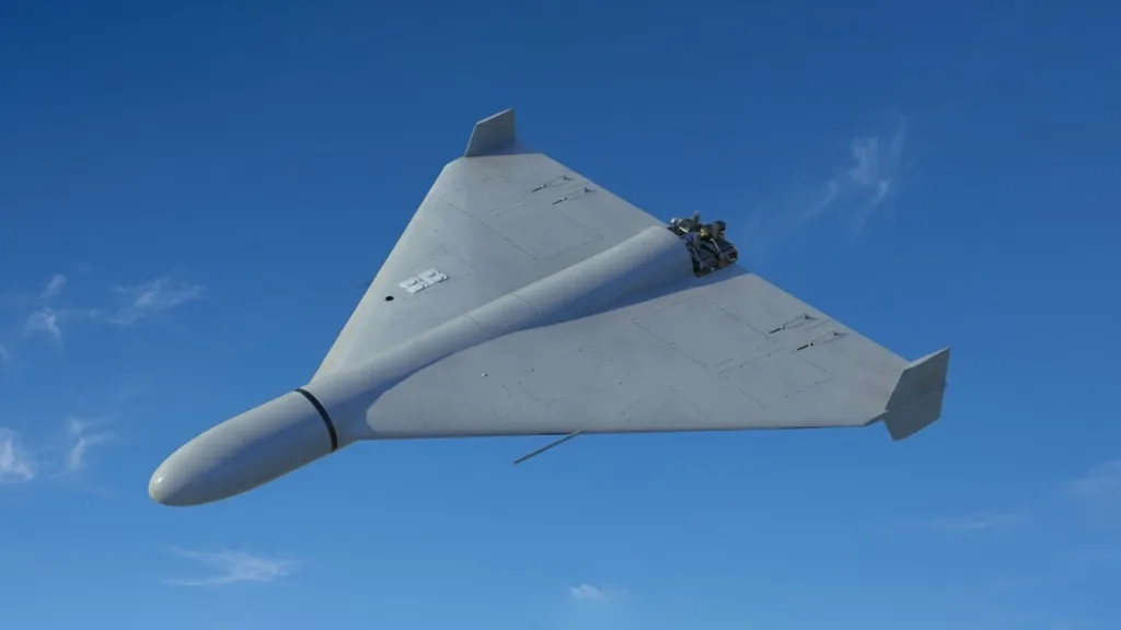 Герань-2 (Shahed-136) — барражирующий боеприпас (дрон-камикадзе), дополнительный ракурс