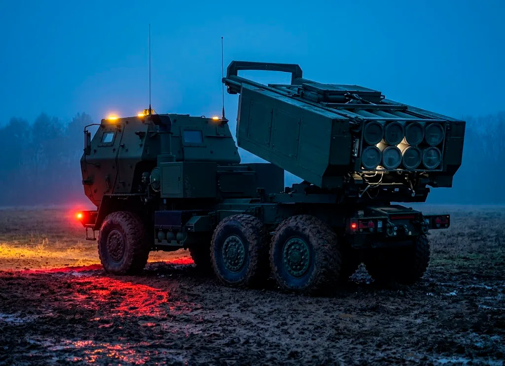 HIMARS (M142) — реактивная система залпового огня, деталь конструкции