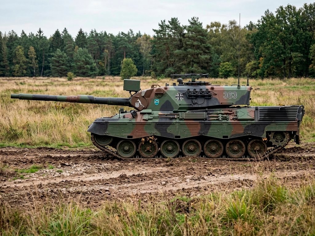Leopard 2A6 — основной боевой танк