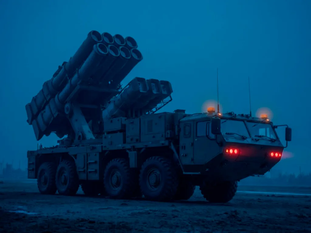 С-400 «Триумф» — зенитный ракетный комплекс, дополнительный ракурс